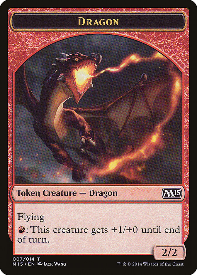 Dragon Token [Magic 2015 Tokens] | Boutique FDB TCG