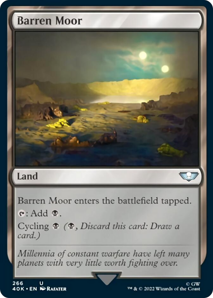 Barren Moor [Warhammer 40,000] | Boutique FDB TCG