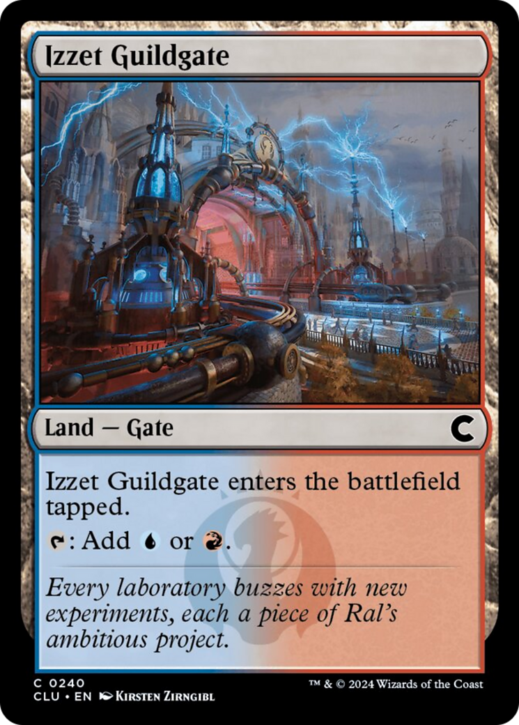 Izzet Guildgate [Ravnica: Clue Edition] | Boutique FDB TCG