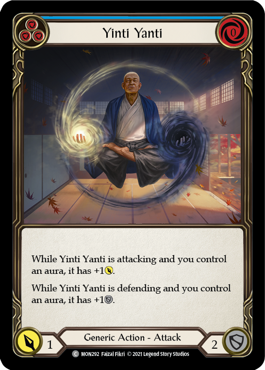Yinti Yanti (Blue) [MON292] (Monarch)  1st Edition Normal | Boutique FDB TCG