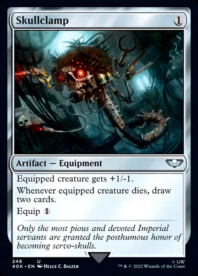 Skullclamp (Surge Foil) [Warhammer 40,000] | Boutique FDB TCG