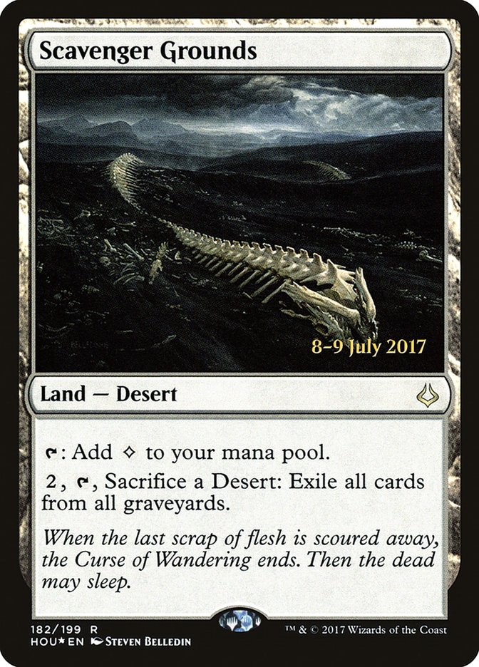 Scavenger Grounds [Hour of Devastation Prerelease Promos] | Boutique FDB TCG