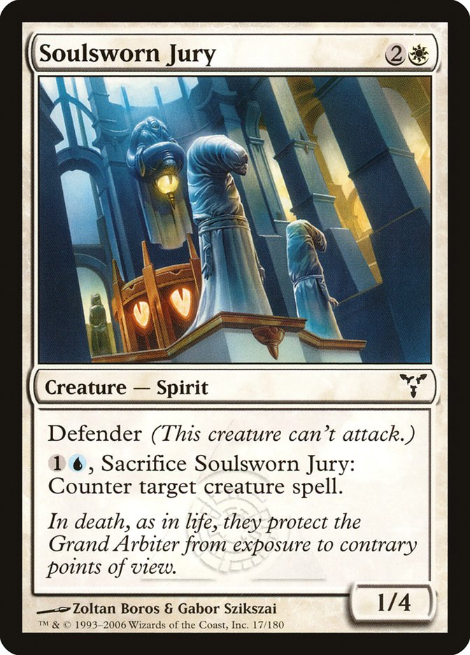 Soulsworn Jury [Dissension] | Boutique FDB TCG