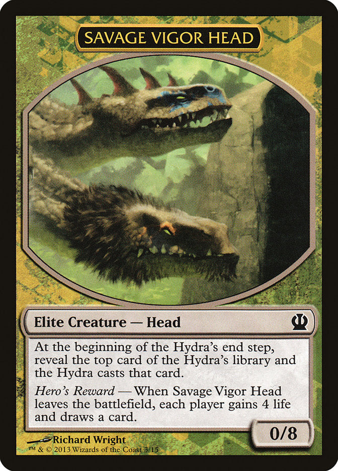 Savage Vigor Head [Theros Face the Hydra] | Boutique FDB TCG