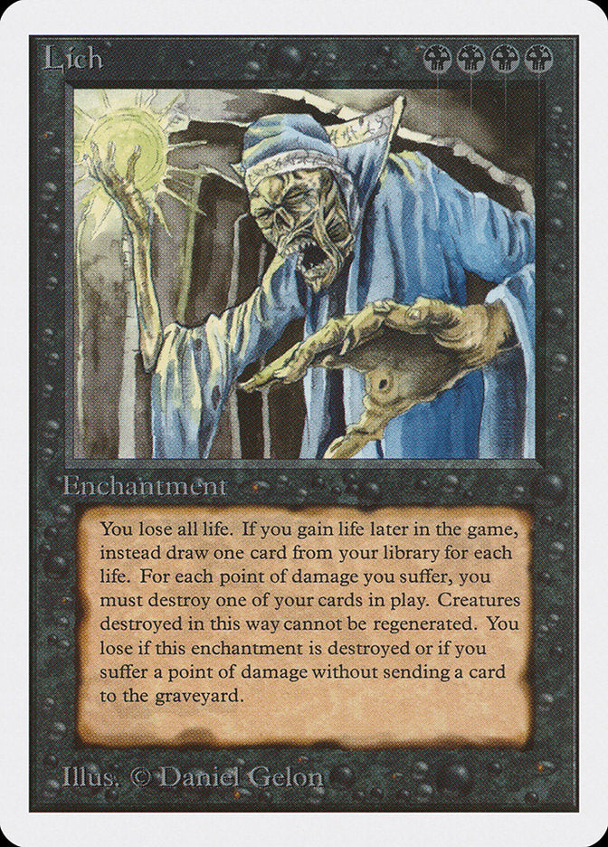 Lich [Unlimited Edition] | Boutique FDB TCG