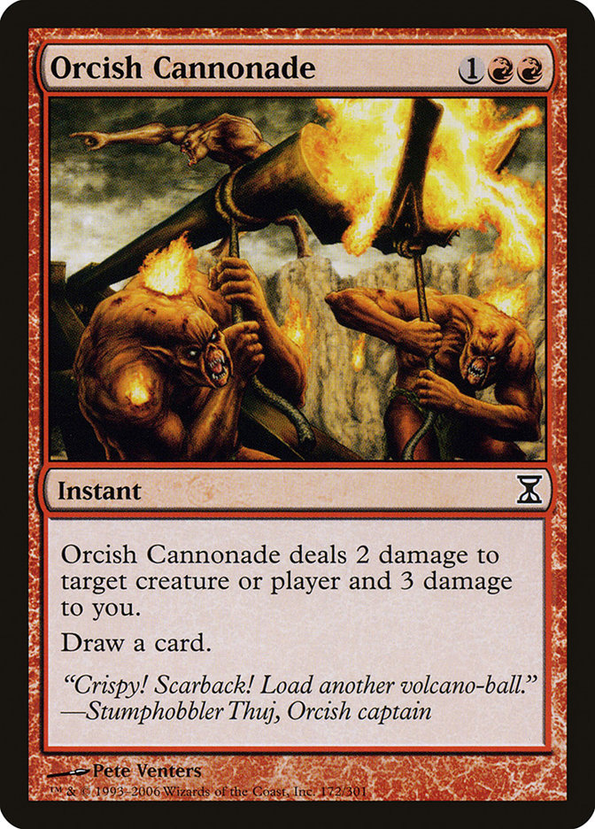 Orcish Cannonade [Time Spiral] | Boutique FDB TCG