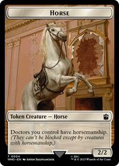 Horse // Treasure (0028) Double-Sided Token [Doctor Who Tokens] | Boutique FDB TCG