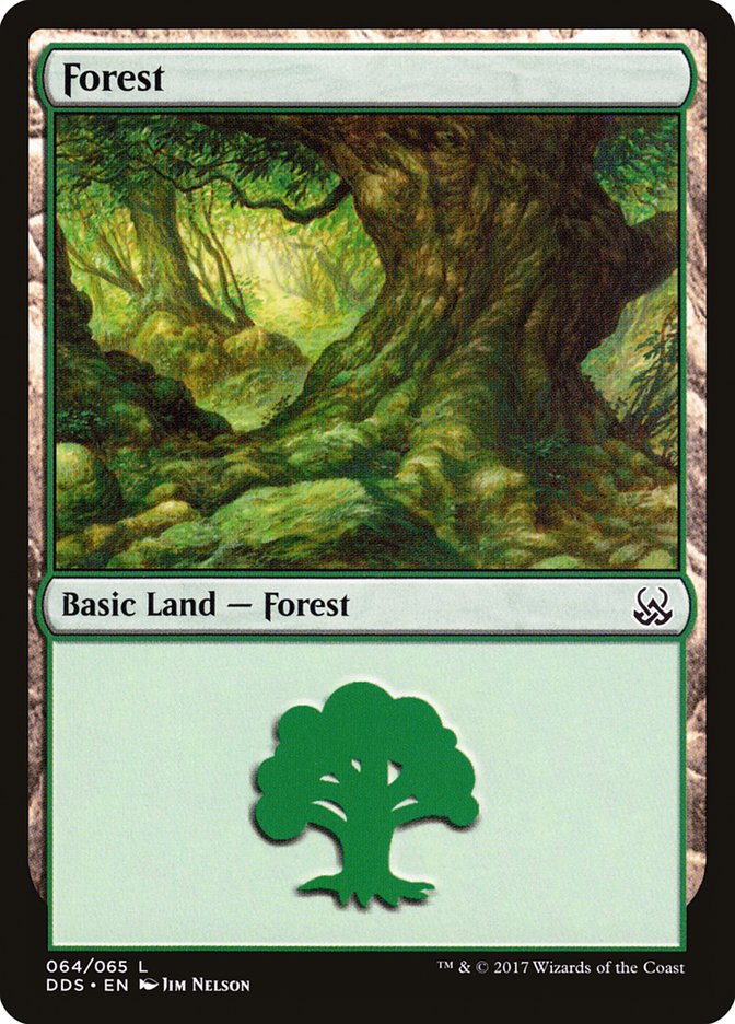 Forest (64) [Duel Decks: Mind vs. Might] | Boutique FDB TCG