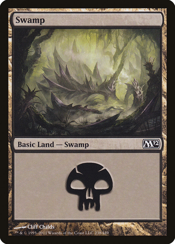 Swamp (238) [Magic 2012] | Boutique FDB TCG