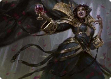 Bloodcrazed Socialite Art Card [Innistrad: Crimson Vow Art Series] | Boutique FDB TCG