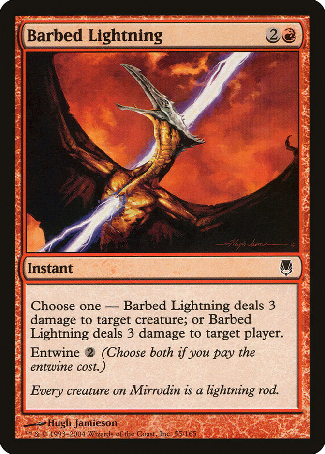 Barbed Lightning [Darksteel] | Boutique FDB TCG
