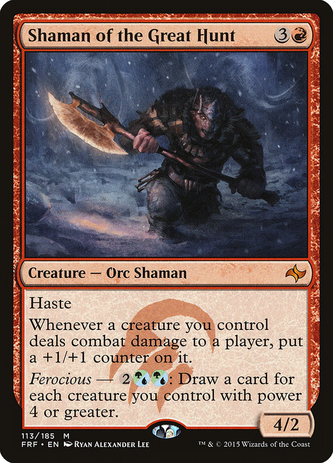 Shaman of the Great Hunt [Fate Reforged] | Boutique FDB TCG