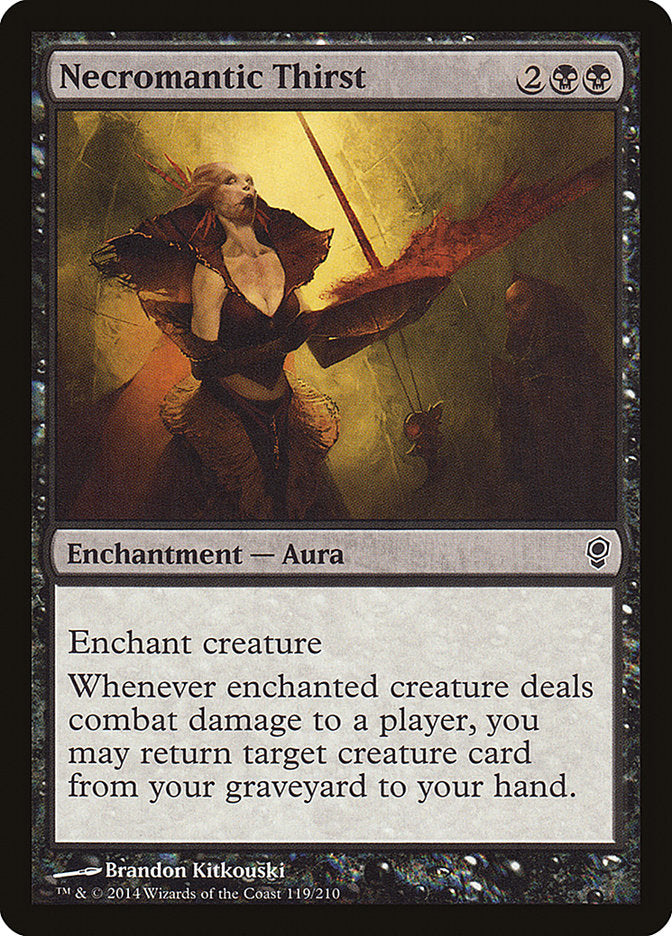 Necromantic Thirst [Conspiracy] | Boutique FDB TCG