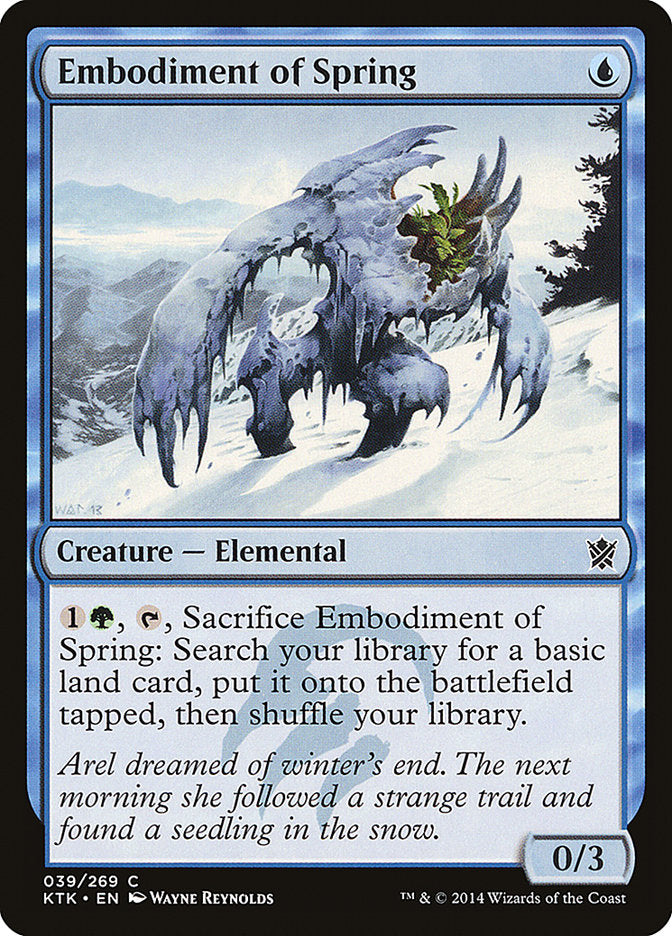 Embodiment of Spring [Khans of Tarkir] | Boutique FDB TCG