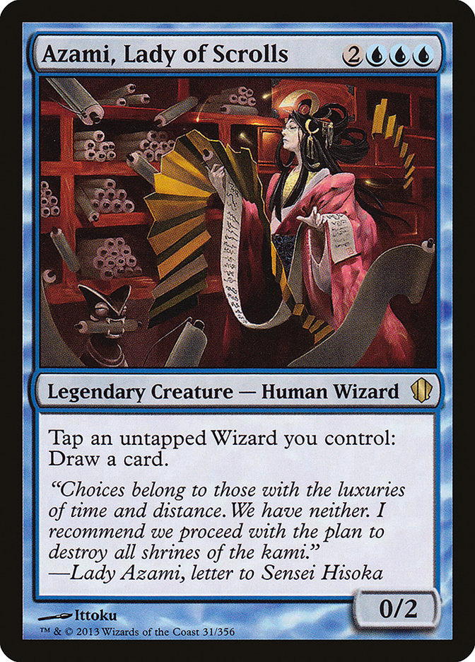 Azami, Lady of Scrolls [Commander 2013] | Boutique FDB TCG