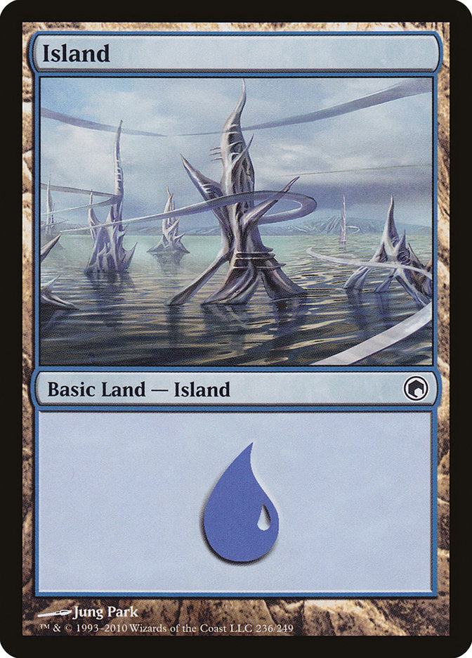 Island (236) [Scars of Mirrodin] | Boutique FDB TCG