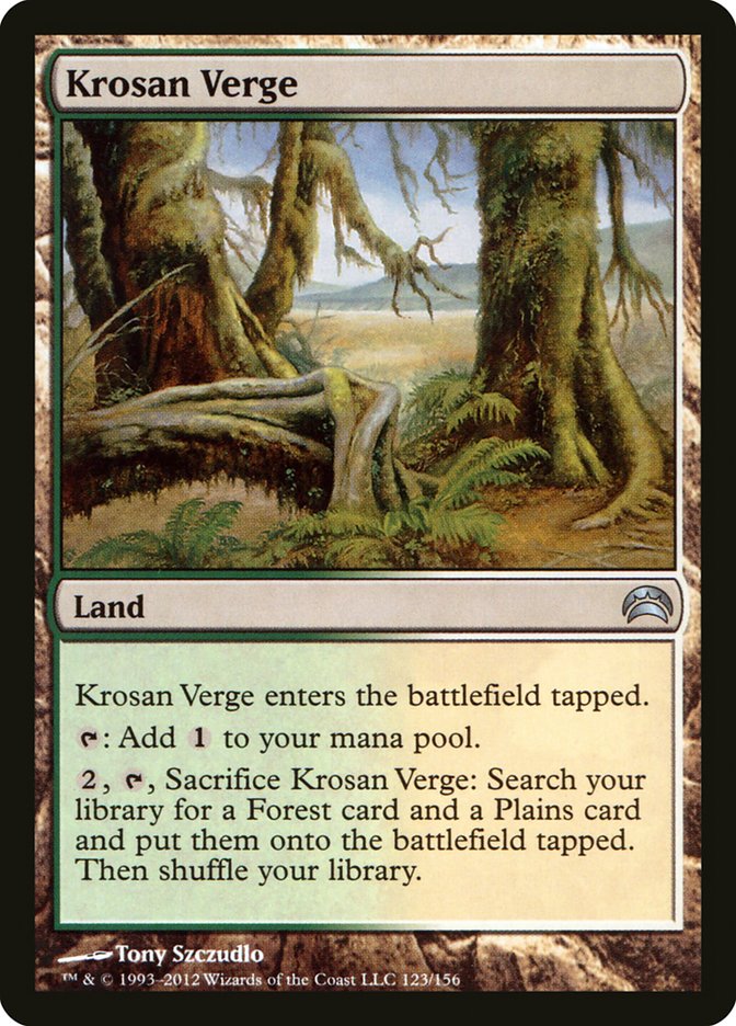 Krosan Verge [Planechase 2012] | Boutique FDB TCG