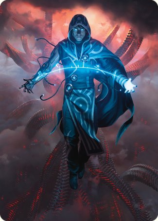 Jace, the Perfected Mind Art Card [Phyrexia: All Will Be One Art Series] | Boutique FDB TCG