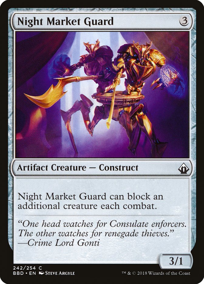 Night Market Guard [Battlebond] | Boutique FDB TCG