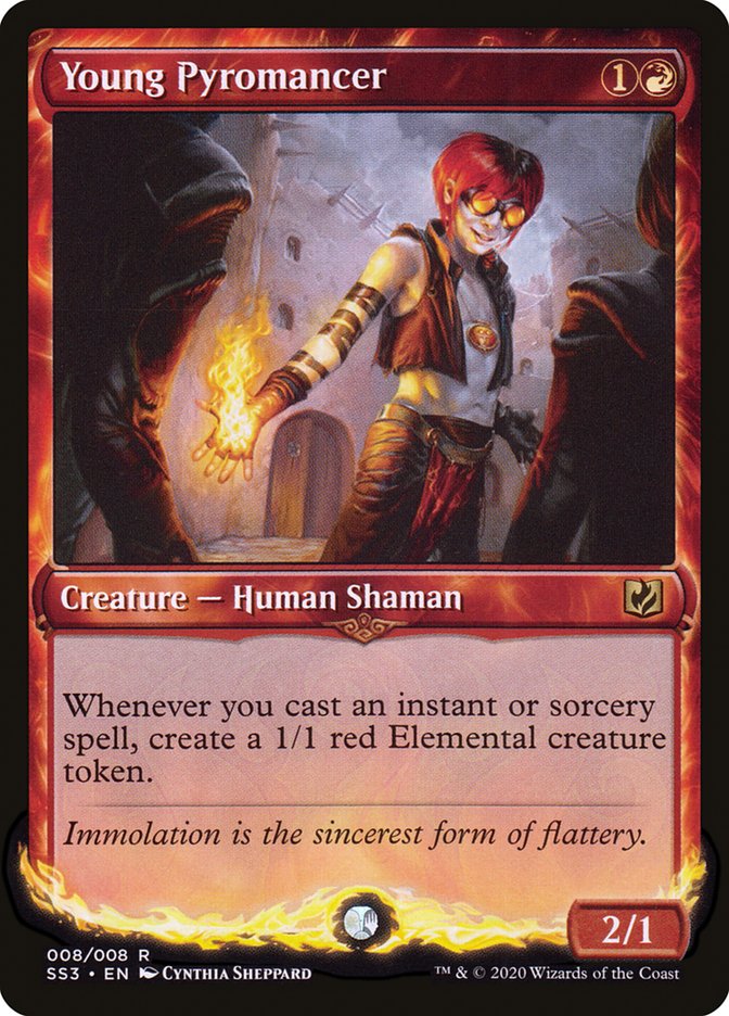 Young Pyromancer [Signature Spellbook: Chandra] | Boutique FDB TCG