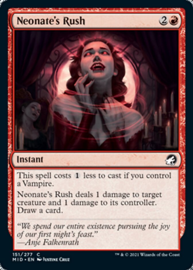 Neonate's Rush [Innistrad: Midnight Hunt] | Boutique FDB TCG