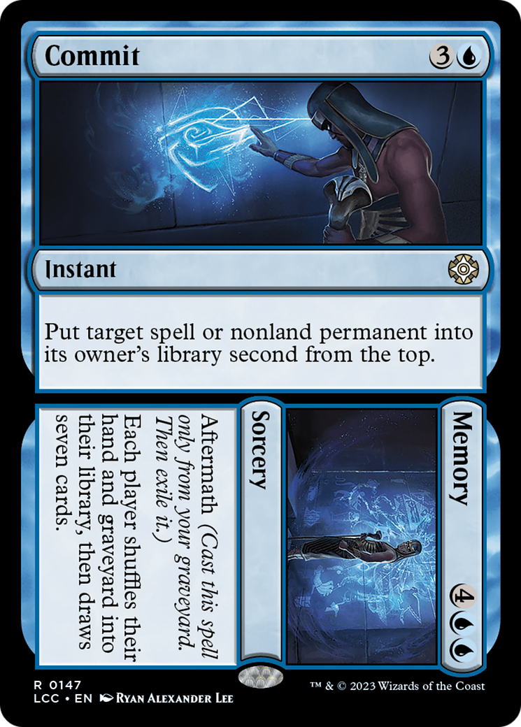 Commit // Memory [The Lost Caverns of Ixalan Commander] | Boutique FDB TCG