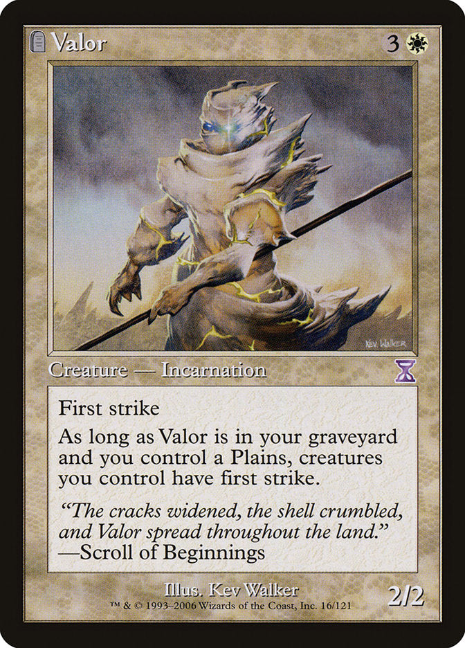 Valor [Time Spiral Timeshifted] | Boutique FDB TCG