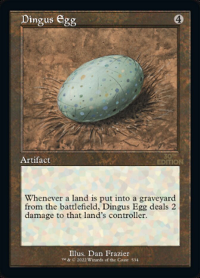 Dingus Egg (Retro) [30th Anniversary Edition] | Boutique FDB TCG