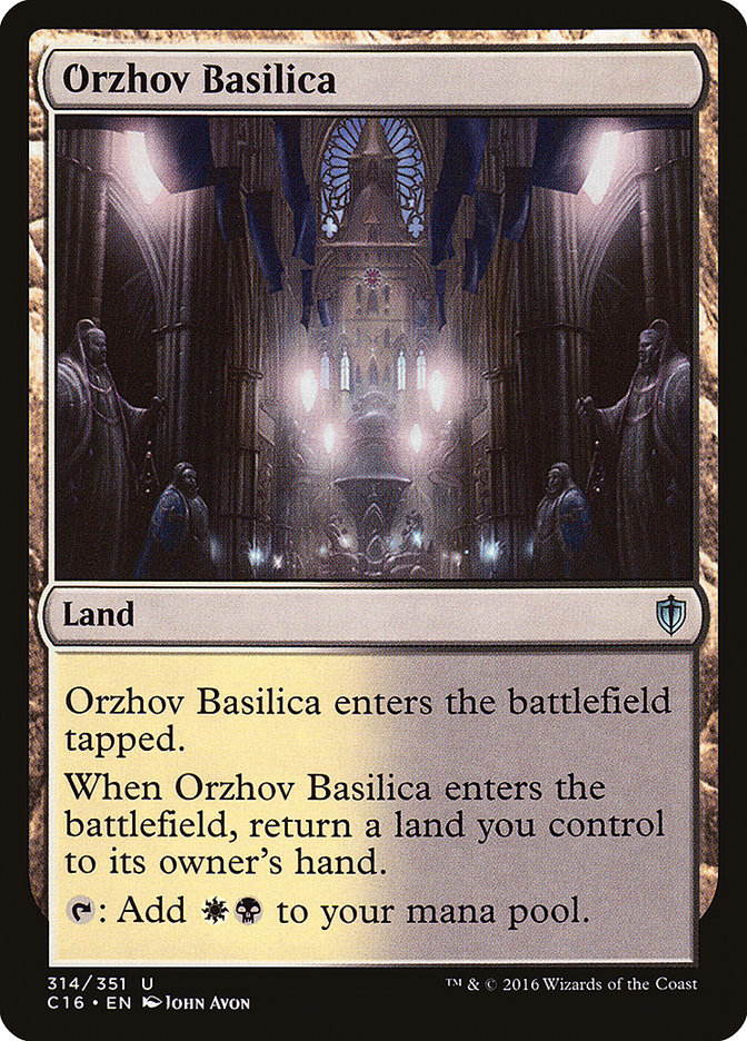 Orzhov Basilica [Commander 2016] | Boutique FDB TCG