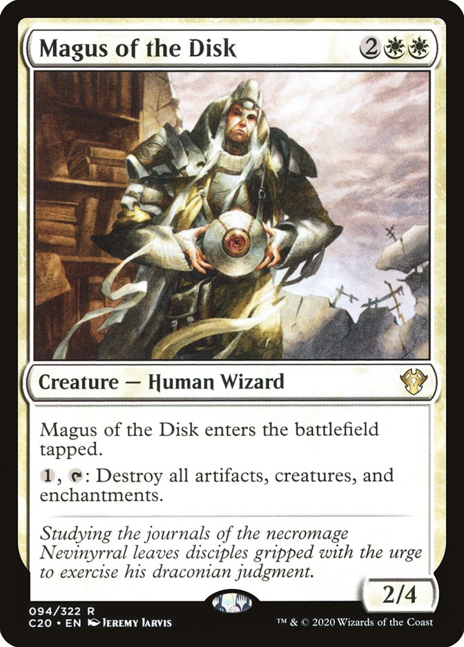 Magus of the Disk [Commander 2020] | Boutique FDB TCG