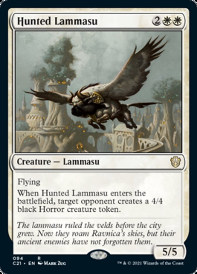 Hunted Lammasu [Commander 2021] | Boutique FDB TCG