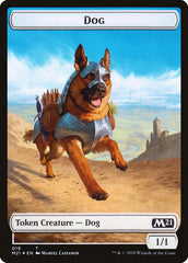 Cat (020) // Dog Double-Sided Token [Core Set 2021 Tokens] | Boutique FDB TCG