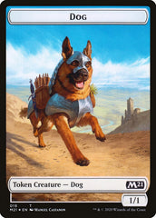Demon // Dog Double-Sided Token [Core Set 2021 Tokens] | Boutique FDB TCG