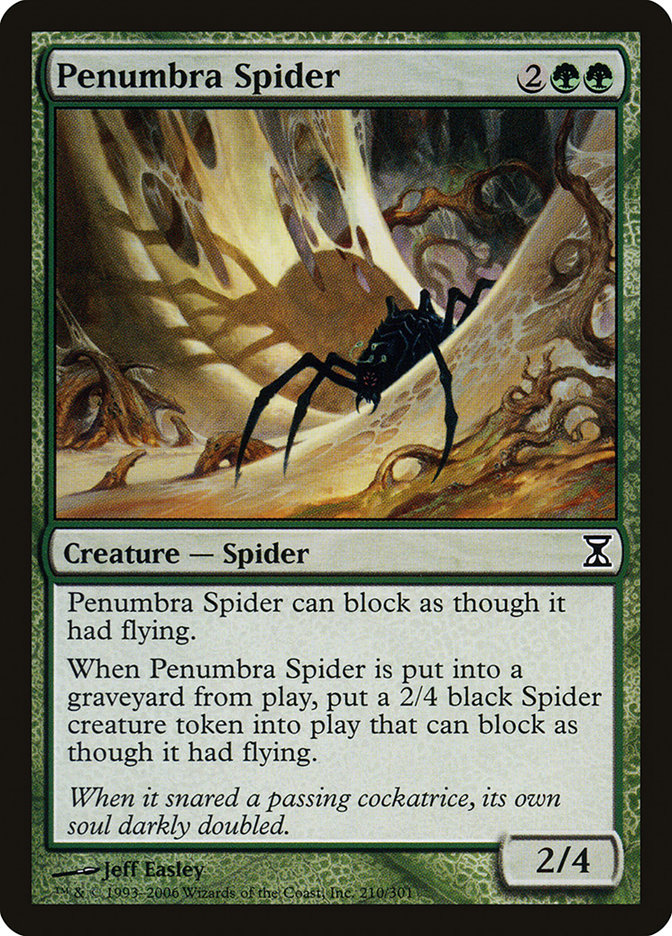 Penumbra Spider [Time Spiral] | Boutique FDB TCG