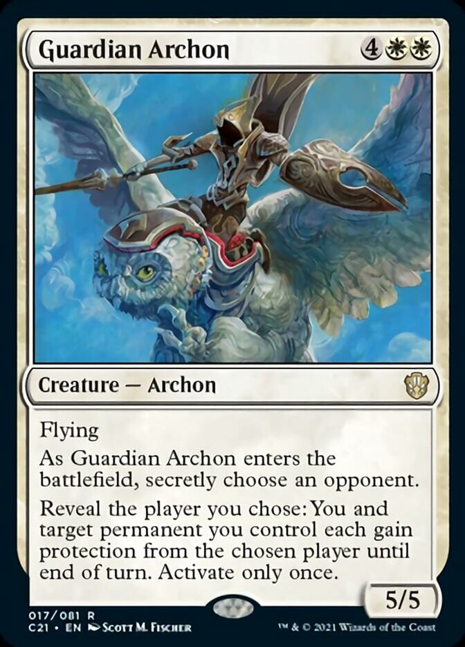 Guardian Archon [Commander 2021] | Boutique FDB TCG
