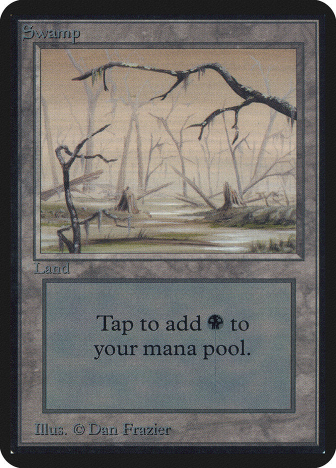 Swamp (291) [Alpha Edition] | Boutique FDB TCG