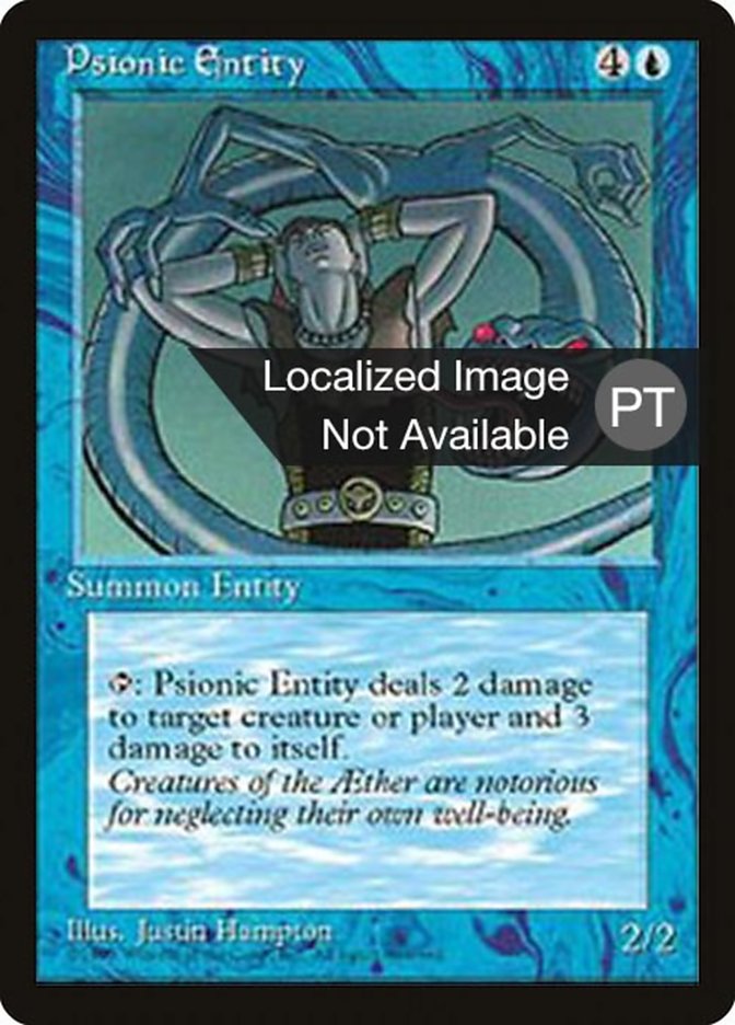 Psionic Entity [Fourth Edition (Foreign Black Border)] | Boutique FDB TCG