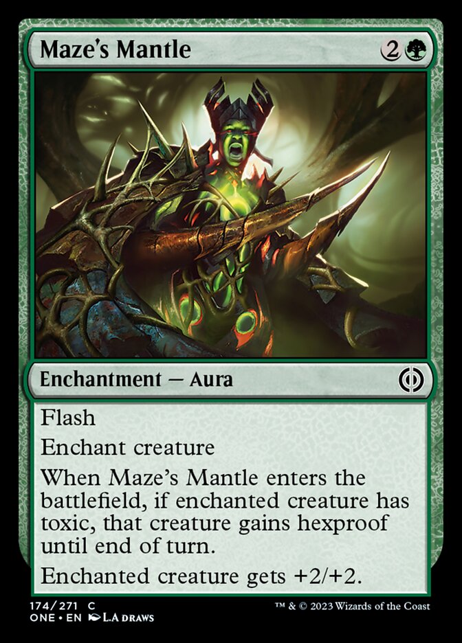 Maze's Mantle [Phyrexia: All Will Be One] | Boutique FDB TCG