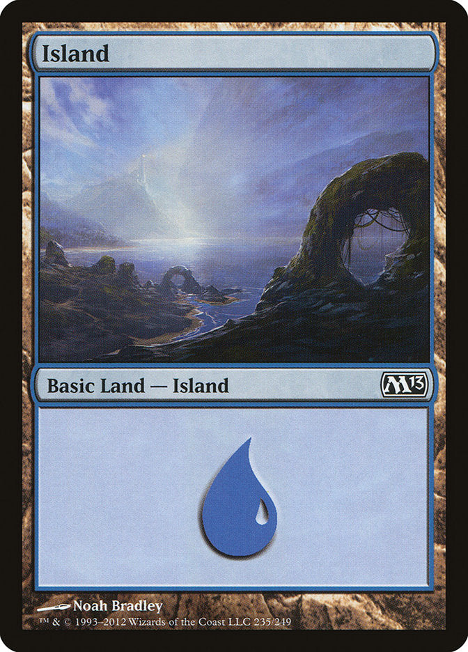 Island (235) [Magic 2013] | Boutique FDB TCG