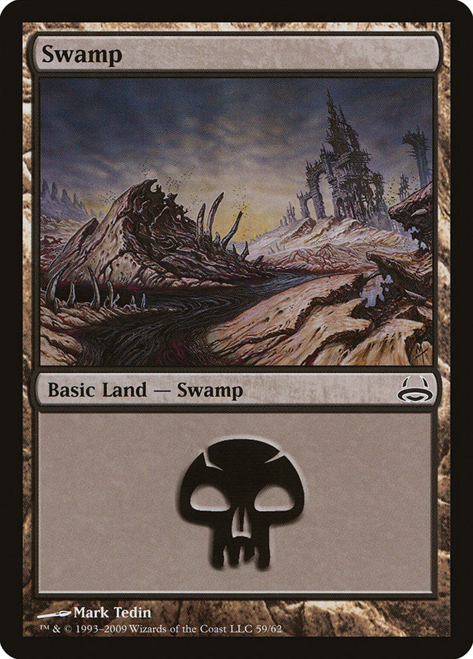 Swamp (59) [Duel Decks: Divine vs. Demonic] | Boutique FDB TCG