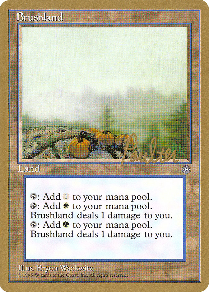 Brushland (Preston Poulter) [Pro Tour Collector Set] | Boutique FDB TCG