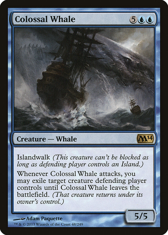 Colossal Whale [Magic 2014] | Boutique FDB TCG