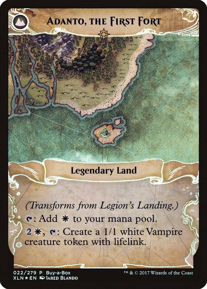 Legion's Landing // Adanto, the First Fort (Buy-A-Box) [Ixalan Treasure Chest] | Boutique FDB TCG