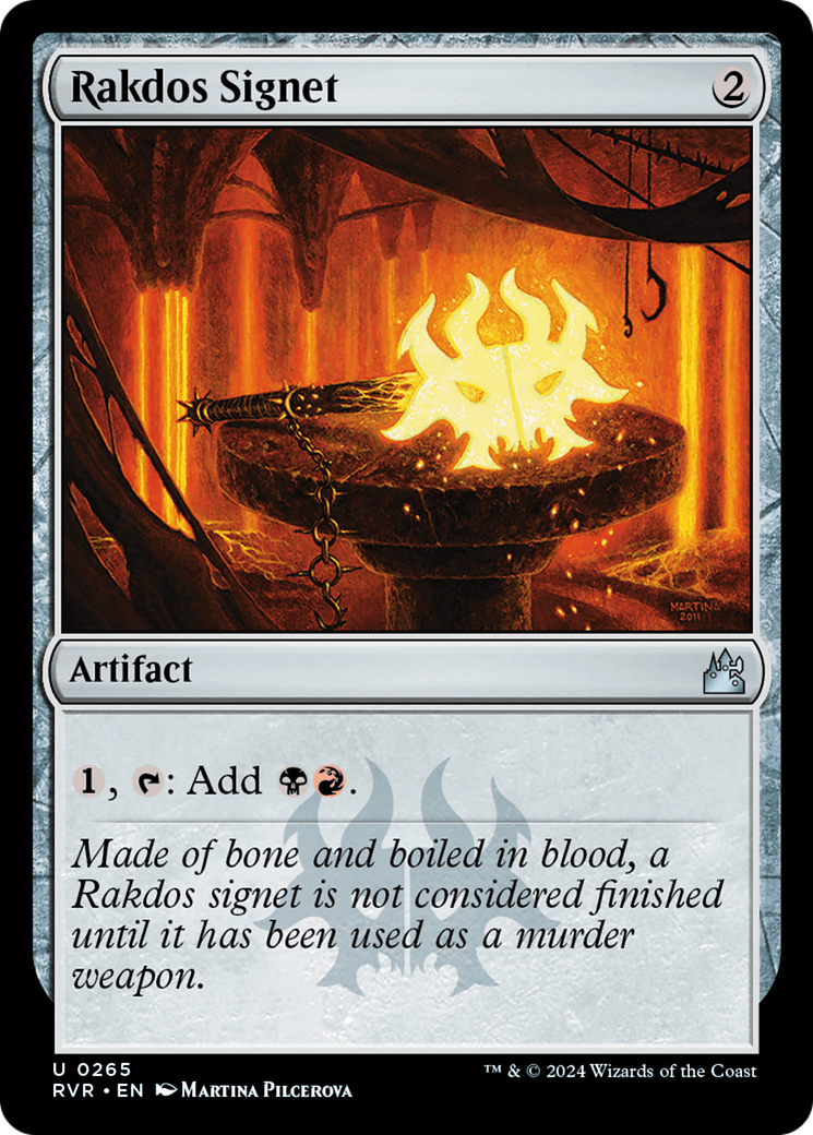 Rakdos Signet [Ravnica Remastered] | Boutique FDB TCG