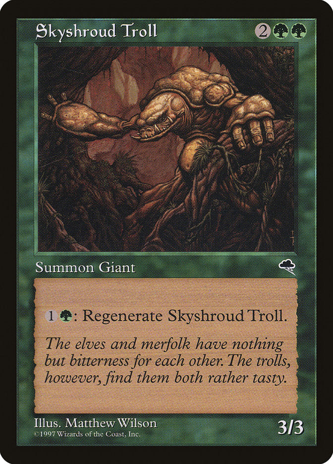 Skyshroud Troll [Tempest] | Boutique FDB TCG