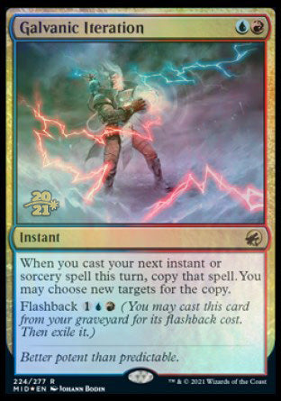 Galvanic Iteration [Innistrad: Midnight Hunt Prerelease Promos] | Boutique FDB TCG