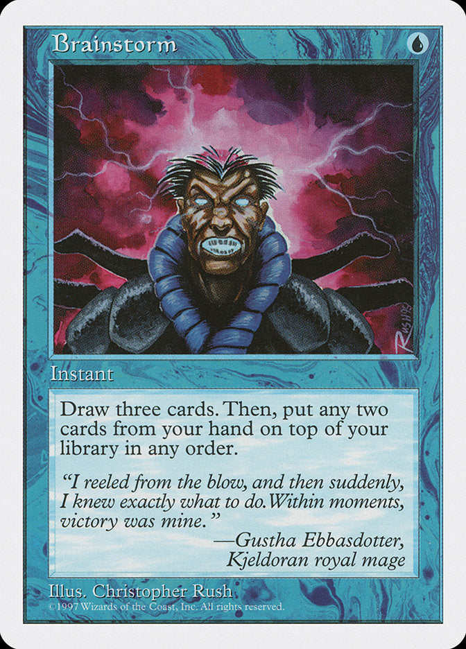 Brainstorm [Fifth Edition] | Boutique FDB TCG