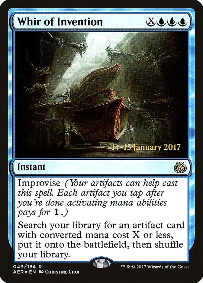 Whir of Invention [Aether Revolt Prerelease Promos] | Boutique FDB TCG