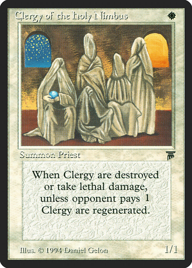 Clergy of the Holy Nimbus [Legends] | Boutique FDB TCG