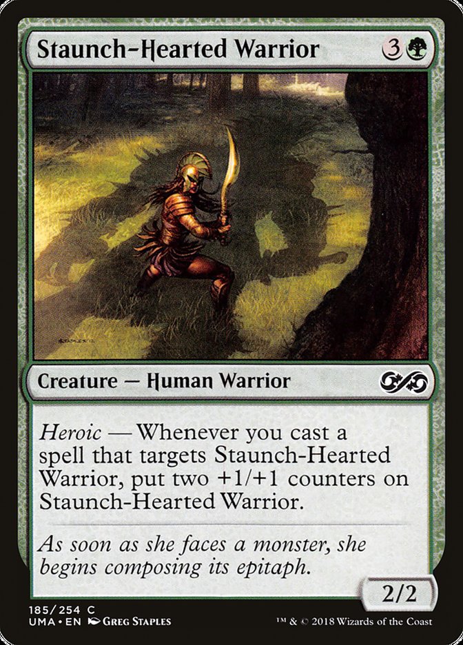 Staunch-Hearted Warrior [Ultimate Masters] | Boutique FDB TCG